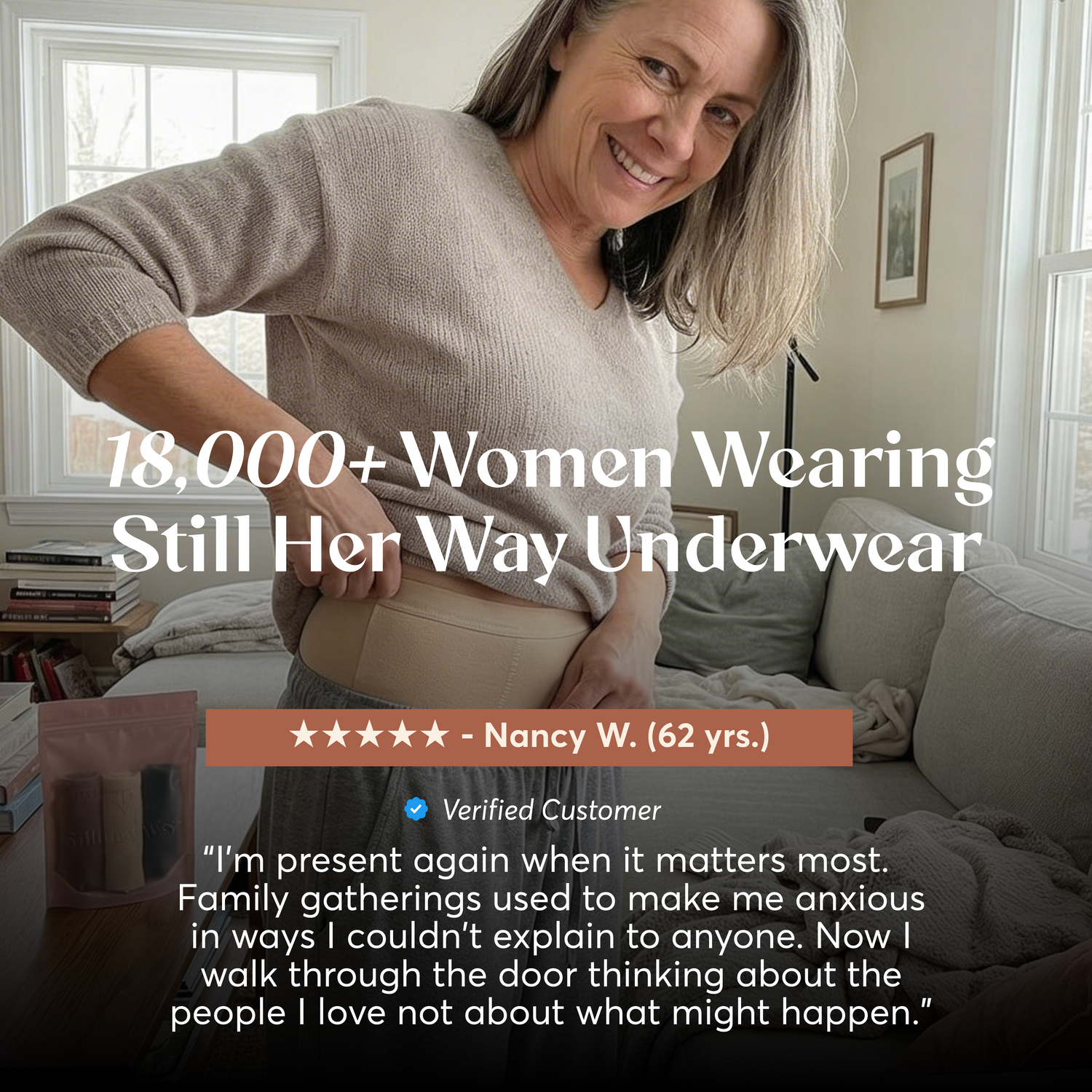 Everyday Comfort Bamboo Leakproof Underwear