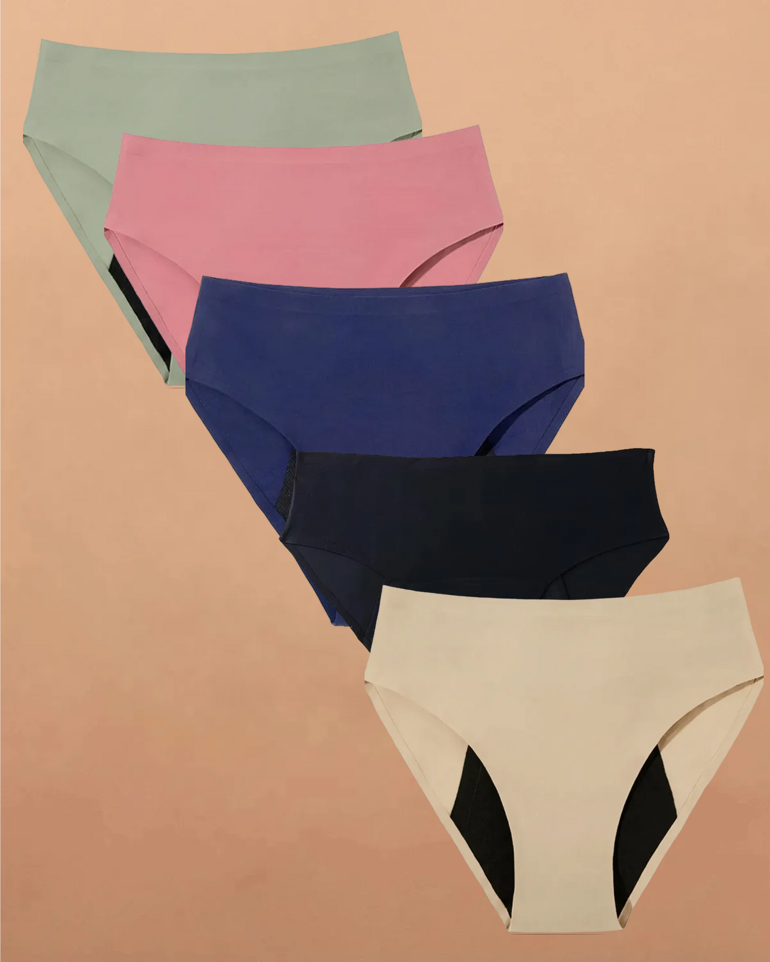 Still Her Motion™ PowerMove Training Leakproof Underwear (5-pack)